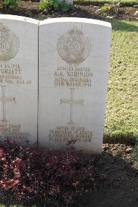 Ismailia War Memorial Cemetery - Robinson, Albert Arthur